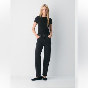 Denim Forum Black Arlo Straight Jean